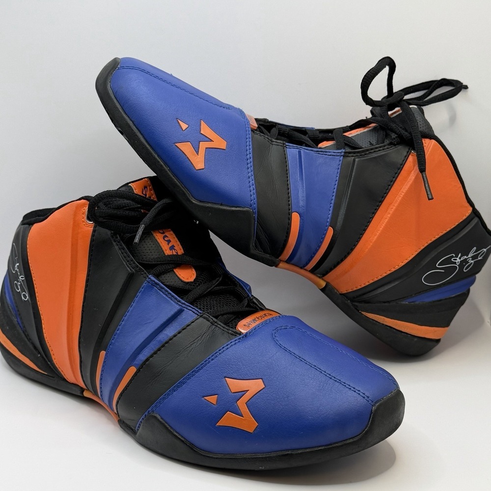 VTG 2000 Y2K STARBURY Athletic Basketball Shoes 11.5 NY KNICKS